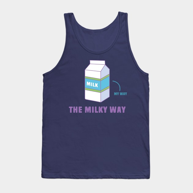 The Milky Way Tank Top by Shirts That Bangs